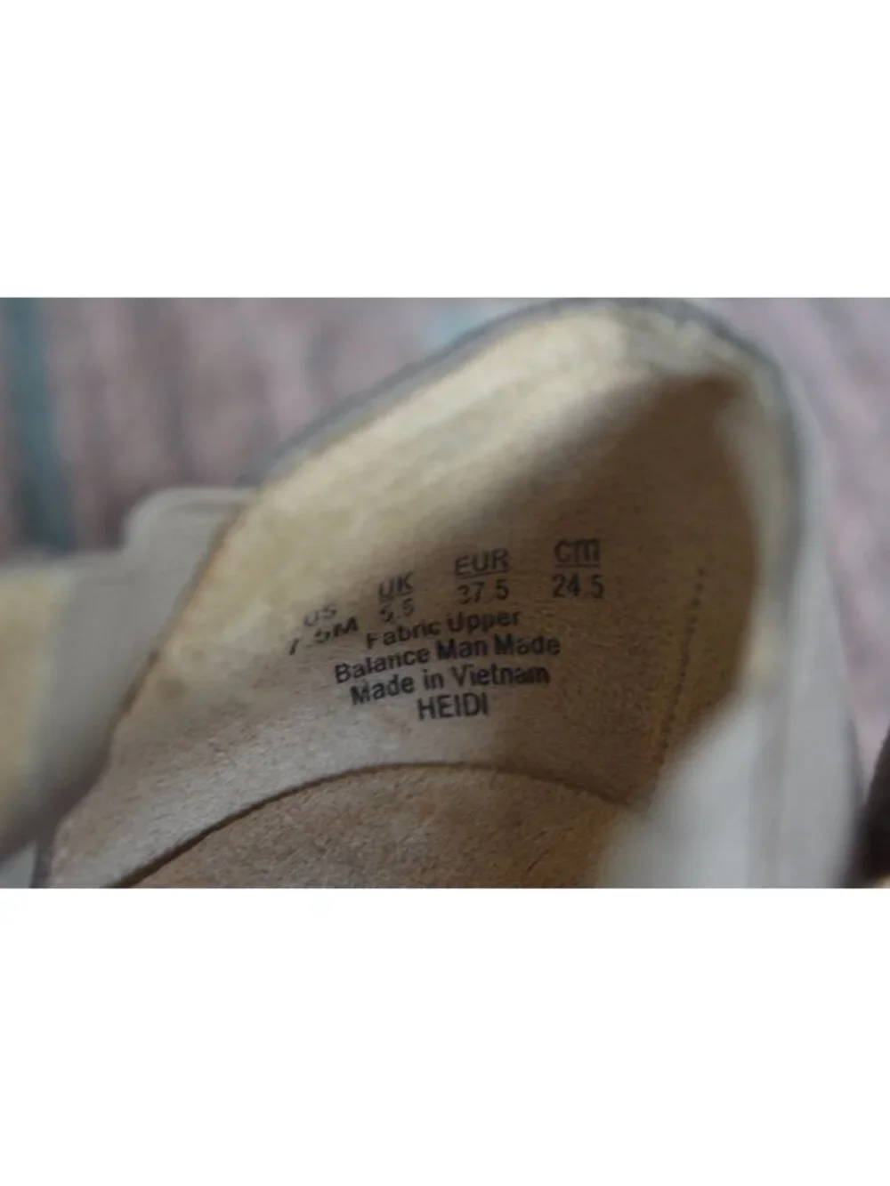 LifeStride Heidi Griege Women's Cork Wedge Sandals Size 7.5 Boho Summer Casual